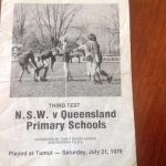 NSW vs Qld Primary Schools Test – 1979