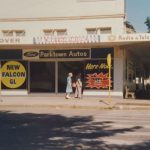 Corner of Wynyard St and Russell St – 1970s